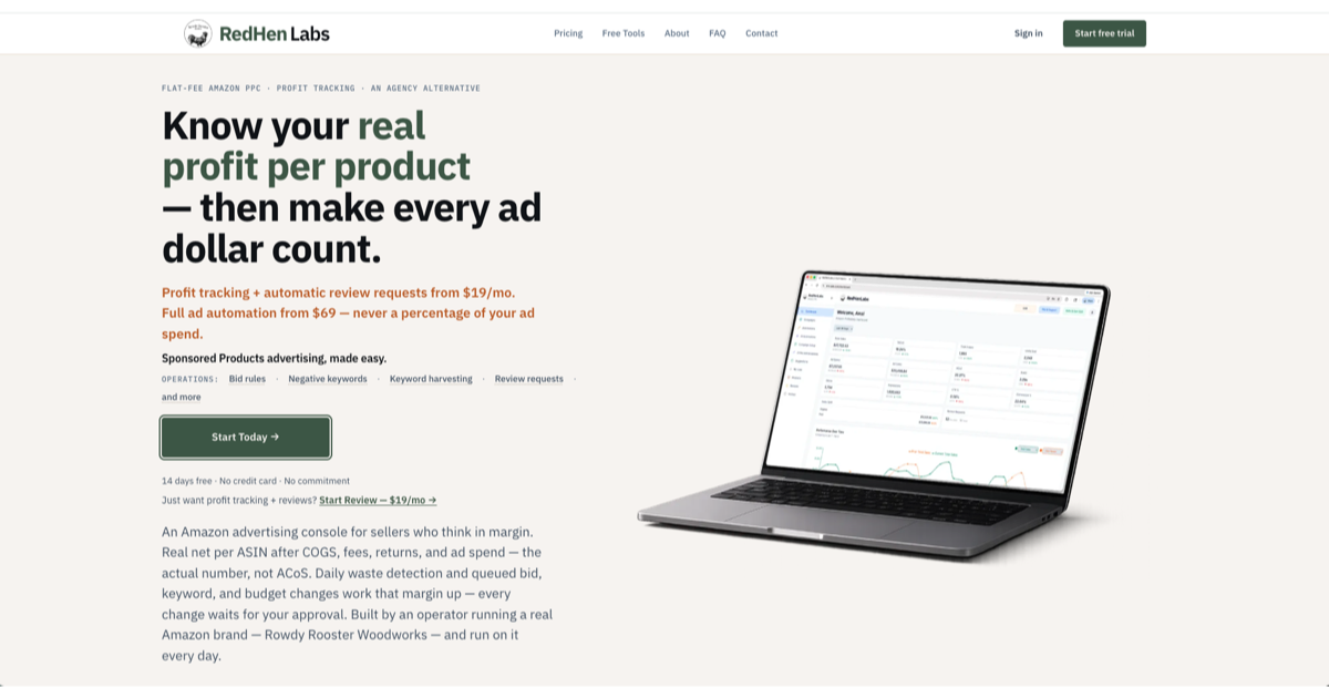 RedHen Labs screenshot
